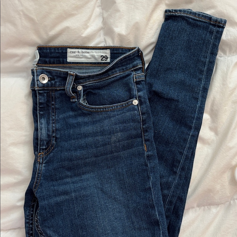 Rag & Bone Indigo Denim Jeans